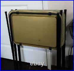 SPRINGTIME IN PARIS? VERY RAREPARIS Au PRINTEMPSFrench MCM TV Trays 4pc Set SPRINGTIME IN PARIS? VERY RAREPARIS Au PRINTEMPSFrench MCM TV Trays 4pc Set
