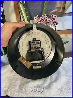 Secticon Clock VINTAGE Rare Mid Century Modern Gorgeous UNIQUE Swiss Made