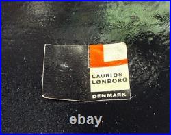 Set of 4 Rare Mid Century Danish Modern Laurids Lønborg Red Tulip Candlesticks