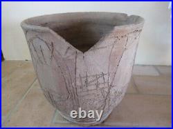 Stan Bitters Studio Pot Mid Century Rare Collectible Signed 8 3/4
