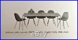 Super Rare George Nelson Steel Frame Dining Table Herman Miller Knoll Mccobb
