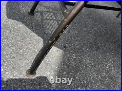 Two Vintage Rattan Wicker Chaise Lounge Mid Century Modern Chairs RARE