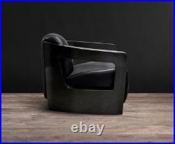 ULTRA Rare Timothy oulton MARS MK4 Carbon Fiber Leather Lounge Chair