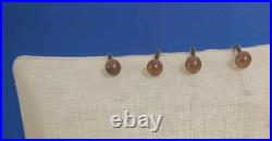 Ultra Rare Vintage 1959 XL Pair 19in mid century modern Moe lighting fixtures