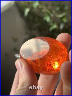 Unique and rare Kaj Franck Art glass Kiwi bird multicolored MCM art glass Notsjo