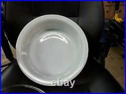 VERY RARE Pyrex 664 Big Bertha 4 Qt. Casserole WithLid and Tray Never Released