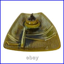 VINTAGE CALIFORNIA ORIGINALS MID CENTURY MODERN ASH TRAY RARE! USA 56 14x8