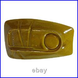 VINTAGE CALIFORNIA ORIGINALS MID CENTURY MODERN ASH TRAY RARE! USA 56 14x8