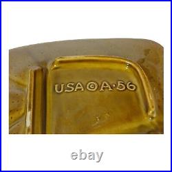 VINTAGE CALIFORNIA ORIGINALS MID CENTURY MODERN ASH TRAY RARE! USA 56 14x8