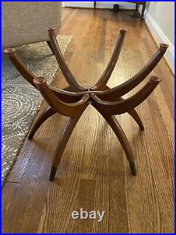 VINTAGE MID CENTURY MODERN MCM SPIDER LEG TABLE RARE Folding Coffee/Side Table