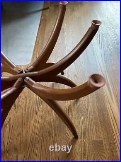 VINTAGE MID CENTURY MODERN MCM SPIDER LEG TABLE RARE Folding Coffee/Side Table