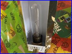 VTG MCM Asymmetric Brass Desk Lamp Rare Patina 14x10 Offset Mid Century Modern