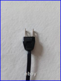 VTG MCM Lightolier Chrome Desk Lamp Black Base. VERY RARE