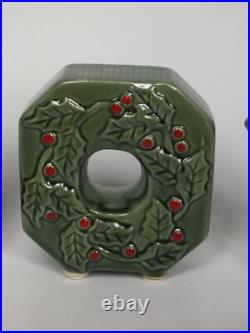 Very RARE Vintage Japan Ceramic Christmas JOY Letter Set MCM Midcentury Modern