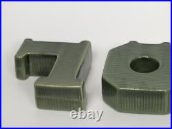 Very RARE Vintage Japan Ceramic Christmas JOY Letter Set MCM Midcentury Modern