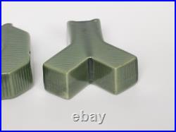 Very RARE Vintage Japan Ceramic Christmas JOY Letter Set MCM Midcentury Modern