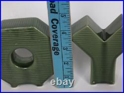 Very RARE Vintage Japan Ceramic Christmas JOY Letter Set MCM Midcentury Modern