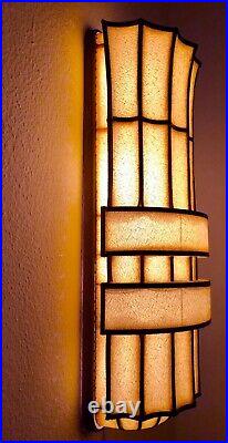 Very Rare Art Deco Style Theater Lamp Cinema Lamp Mid Century Modern 1950s