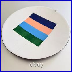 Very Rare Ettore Sottsass Il Sestante Milan Enameled Copper Plate Vintage 1958