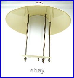 Very Rare Stunning Original 50s MID Century Hanging Ceiling Lamp Pendant