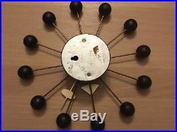Very Rare! Vintage Manual George Nelson Ball Clock by Howard Miller b4 Vitra