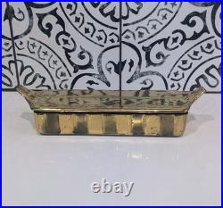 Very Rare Vintage Norman Bleckner Mid-century Modern Art Designer Cigarette Box