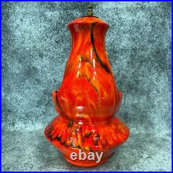 Vintage 13 Mid Century Modern Hanging Ashtray Atomic Drip Glaze MCM 1960s