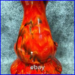 Vintage 13 Mid Century Modern Hanging Ashtray Atomic Drip Glaze MCM 1960s