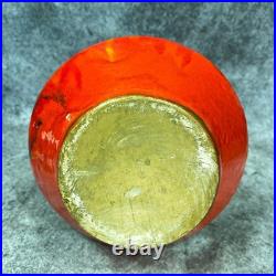 Vintage 13 Mid Century Modern Hanging Ashtray Atomic Drip Glaze MCM 1960s