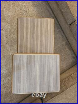 Vintage 1957 COSCO Two-Tiered End Table Mid Century Modern UNBELIEVABLY RARE