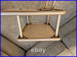 Vintage 1957 COSCO Two-Tiered End Table Mid Century Modern UNBELIEVABLY RARE