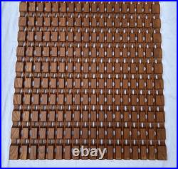 Vintage 1960s Mid Century Architectural Oak Wall Panel Screen Albert Frey 77.5 Vintage 1960s Mid Century Architectural Oak Wall Panel Screen Albert Frey 77.5