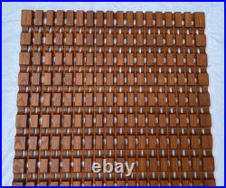 Vintage 1960s Mid Century Architectural Oak Wall Panel Screen Albert Frey 77.5
