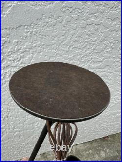 Vintage 1970's Architectural Table Lamp Rare Mid Century Modern MCM Retro Black