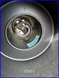 Vintage 1970's Architectural Table Lamp Rare Mid Century Modern MCM Retro Black