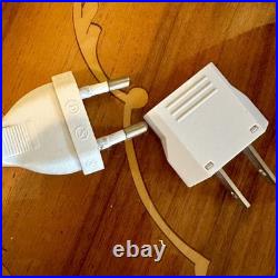 Vintage 1980s Post Modern French Athena Table Lamp by Georgia Jacob RARE GREEN