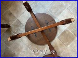 Vintage 1990 Rare Three In One Nesting Tables Antique Mid Century Furniture Rare