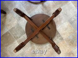 Vintage 1990 Rare Three In One Nesting Tables Antique Mid Century Furniture Rare