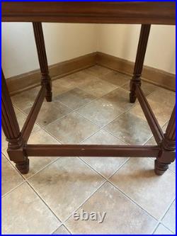 Vintage 1990 Rare Three In One Nesting Tables Antique Mid Century Furniture Rare