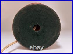 Vintage 50s 60s MCM Swiss Teak Table Lamp With Paper Cord Shade Temde Rare READ