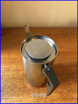 Vintage Arne Jacobsen Cylinda-Line Stelton Rare Small Coffee Pot Danish Design