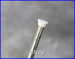 Vintage Atomic Mid Century Tension Pole Lamp clothing rack brass hooks RARE