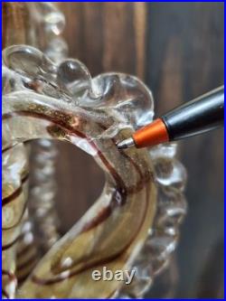 Vintage Barovier Toso MCM Glass Seahorses Murano Super Rare