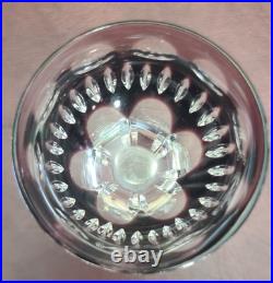 Vintage Barthmann Leaded Crystal 5 In Wine Glasses Cut-to-Clear Set of 11 Rare