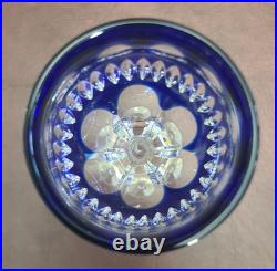 Vintage Barthmann Leaded Crystal 5 In Wine Glasses Cut-to-Clear Set of 11 Rare