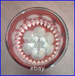 Vintage Barthmann Leaded Crystal 5 In Wine Glasses Cut-to-Clear Set of 11 Rare