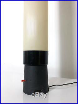 Vintage Bill Curry Floor Lamp Mid Century Modern Rare Columnlite Tall Torchiere