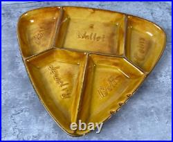 Vintage California Pottery Ceramic Dresser Tray Key Wallet Ashtray coin MCM RARE Vintage California Pottery Ceramic Dresser Tray Key Wallet Ashtray coin MCM RARE