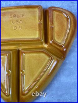 Vintage California Pottery Ceramic Dresser Tray Key Wallet Ashtray coin MCM RARE Vintage California Pottery Ceramic Dresser Tray Key Wallet Ashtray coin MCM RARE