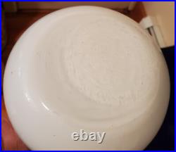 Vintage Empoli Vase MCM RARE White Glass Triple Bubble Gourd Bottle Italian 21 Vintage Empoli Vase MCM RARE White Glass Triple Bubble Gourd Bottle Italian 21